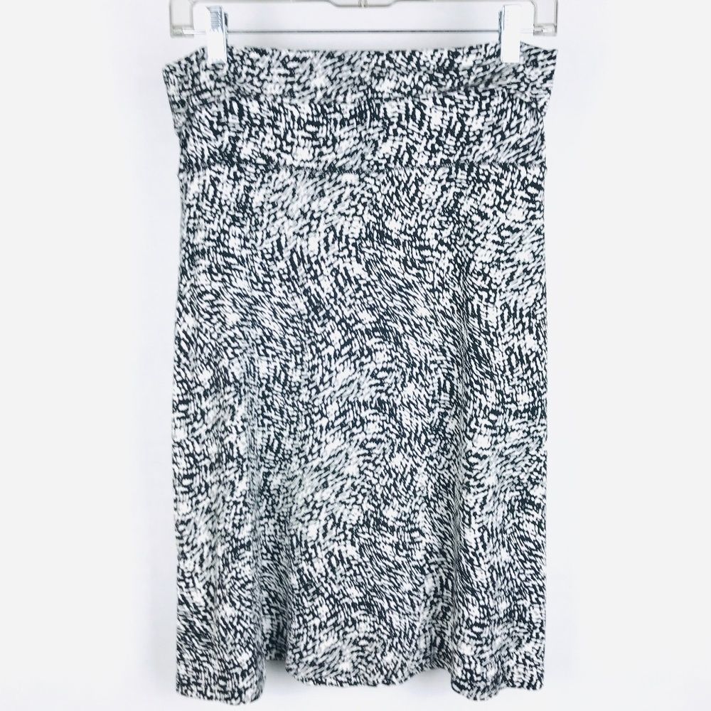 Cynthia Rowley Abstract Print Stretch Skirt